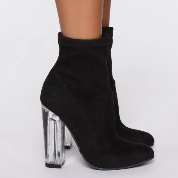 Fashion Nova Shoes - Night Out Luna Ankle Bootie